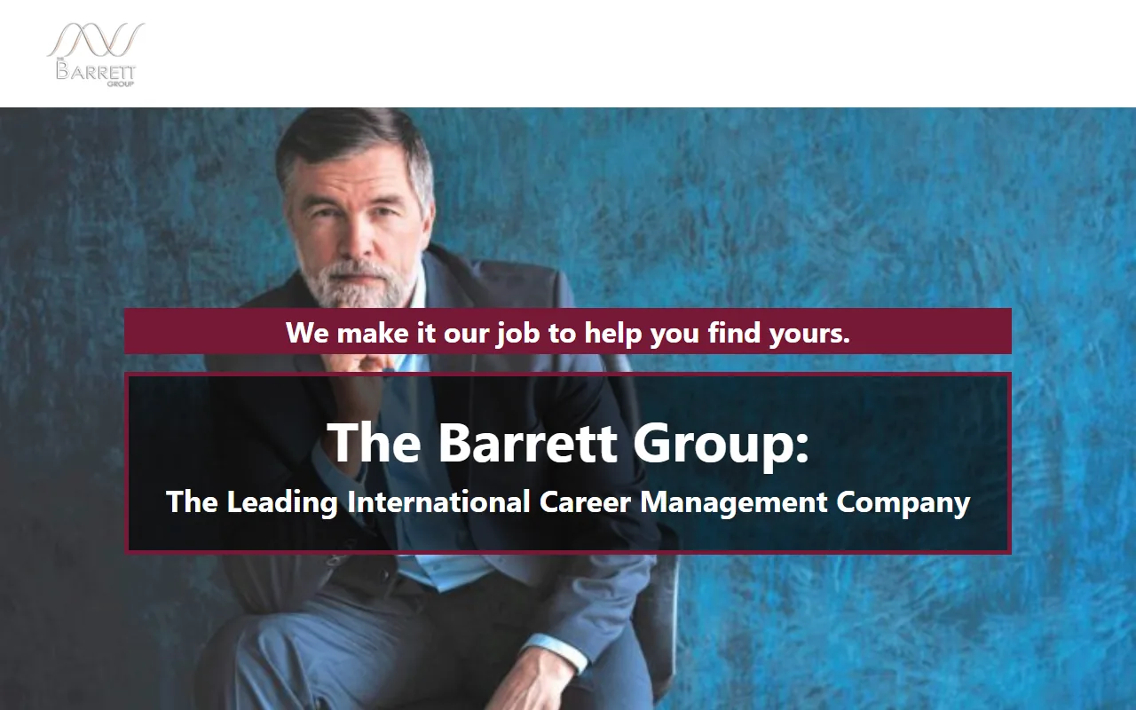 The Barrett Group homepage: We make it our job to help you find yours